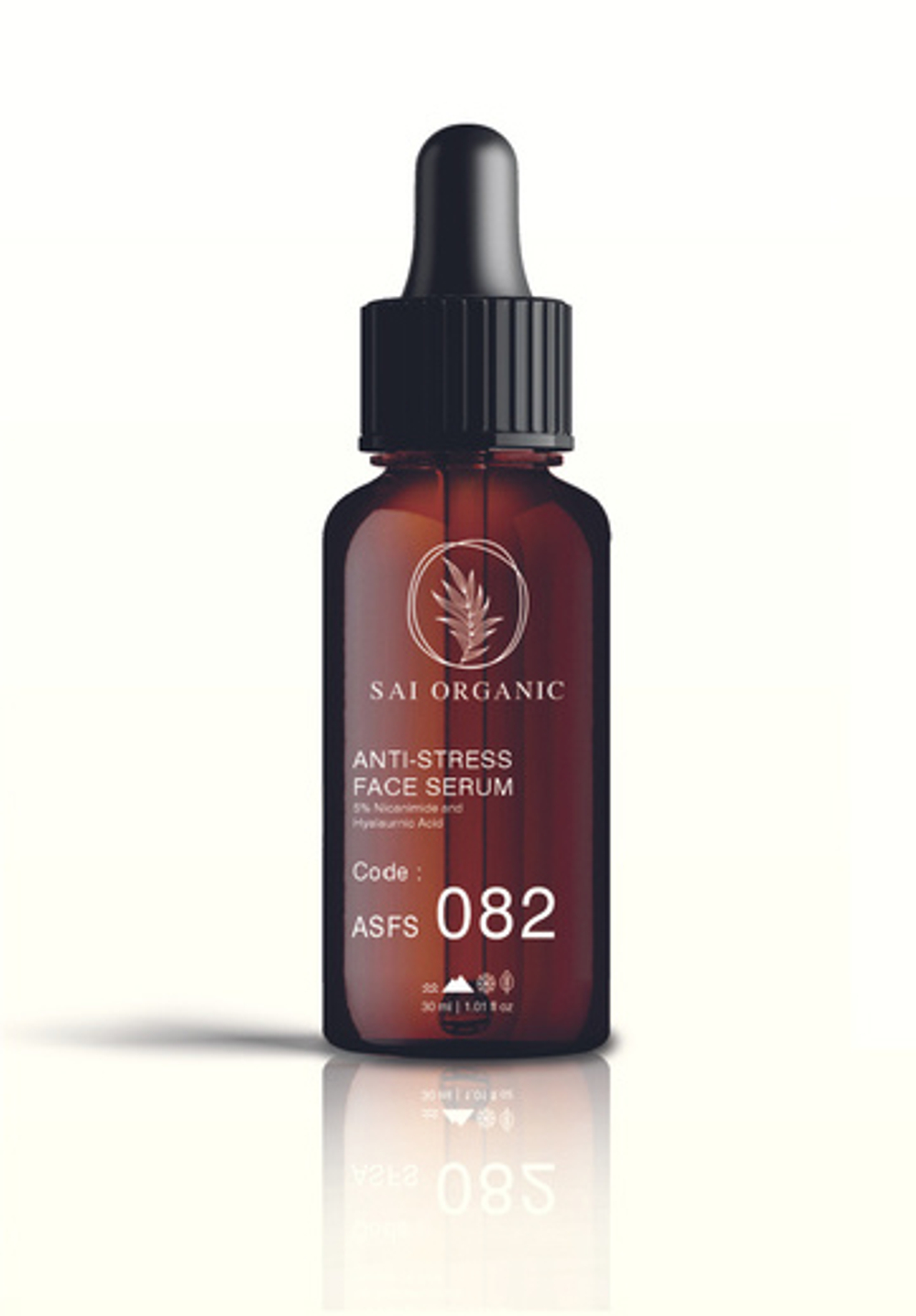 ANTI-STRESS FACE SERUM, ASFS 082 (Sai Organic)