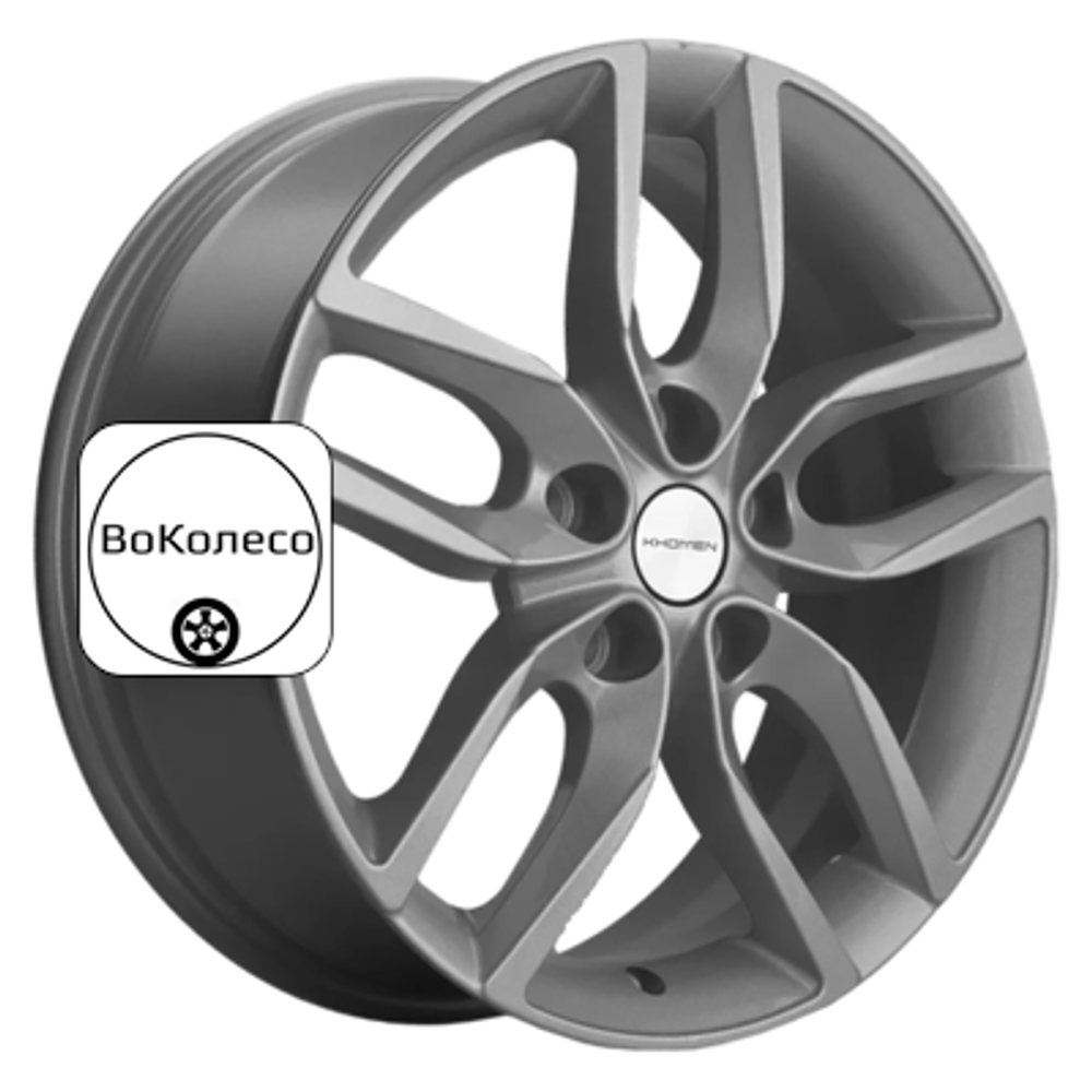 6,5x17/5x114,3 ET37 D66,5 KHW1708 (Jolion) F-Silver Khomen Wheels