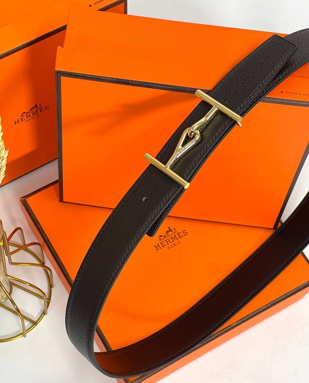 Двусторонний ремень Hermes, арт. 476702067