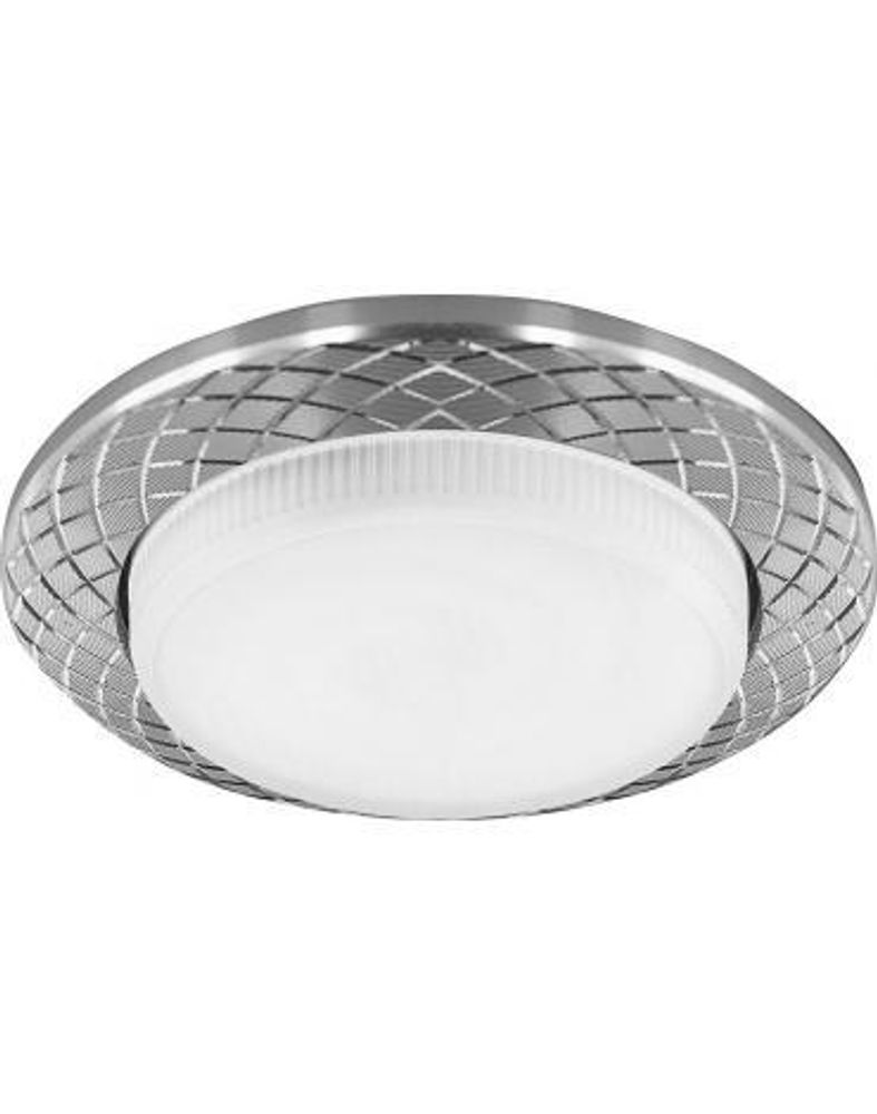 Светильник потолочный встраив. Feron 11 Вт 230 В, GX53,хром, без лампы, DL388