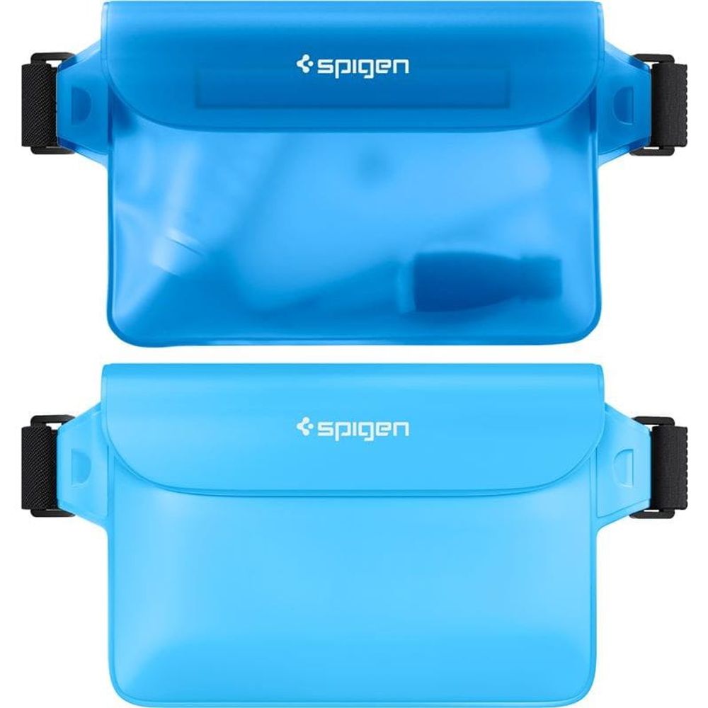 Водонепроницаемая сумка Spigen Aqua Shield WaterProof Waist Bag A620 2 Pack, sea blue