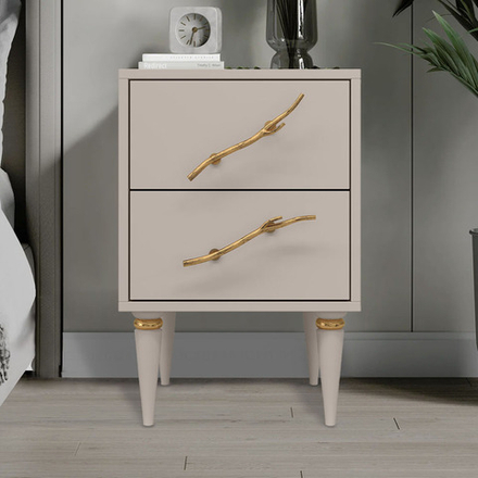 Тумба Арт Колор matte Классик Голд Серый агат матовый