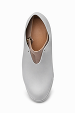 Галоши под каблук серые