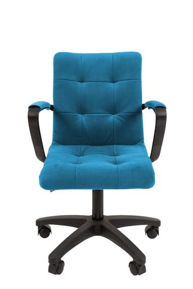 Офисное кресло Chairman 030 Россия ткань Т-75 бирюзовый, пластик
