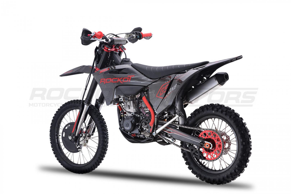 Мотоцикл эндуро ROCKOT GS ONE Blackout (300сс, 177ММ, 21/18)