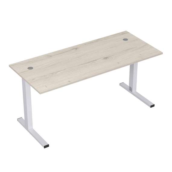 2MLK.074 Стол рабочий, прямолинейный с кабель-каналом (1600*700*750)