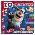 IQ-наклейки 35шт. "Буба. Любимые задания" 978-5-506-06328-5 (Умка)