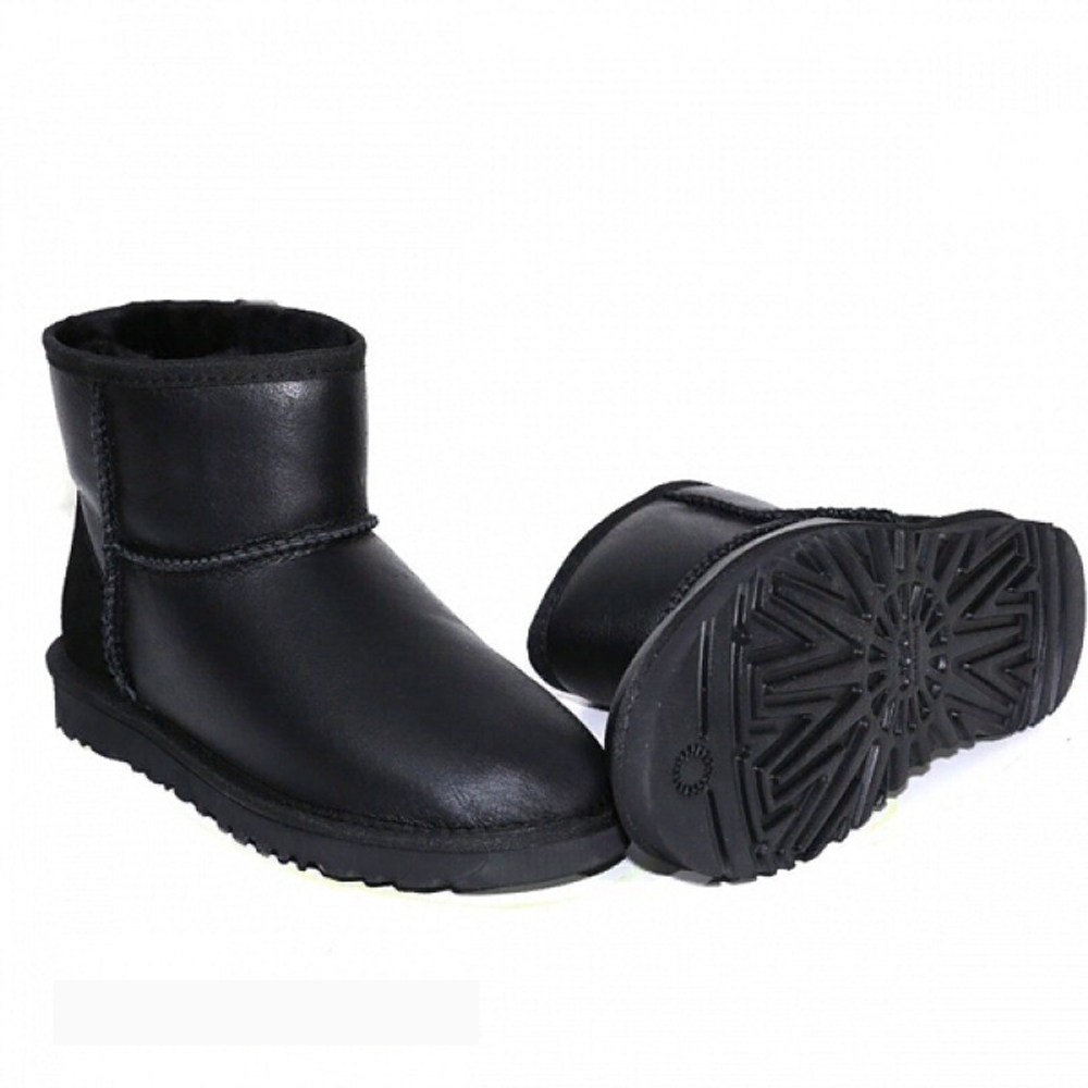 Угги Men's Mini Metallic Black