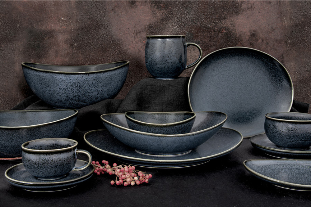 Чашка с блюдцем 250мл Easy Life Magma