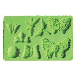 Форма кондитерская "Насекомые" 13,5*8,5 см силикон P.L.