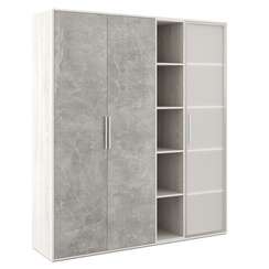 Шкаф высокий 3 створки, с нишей