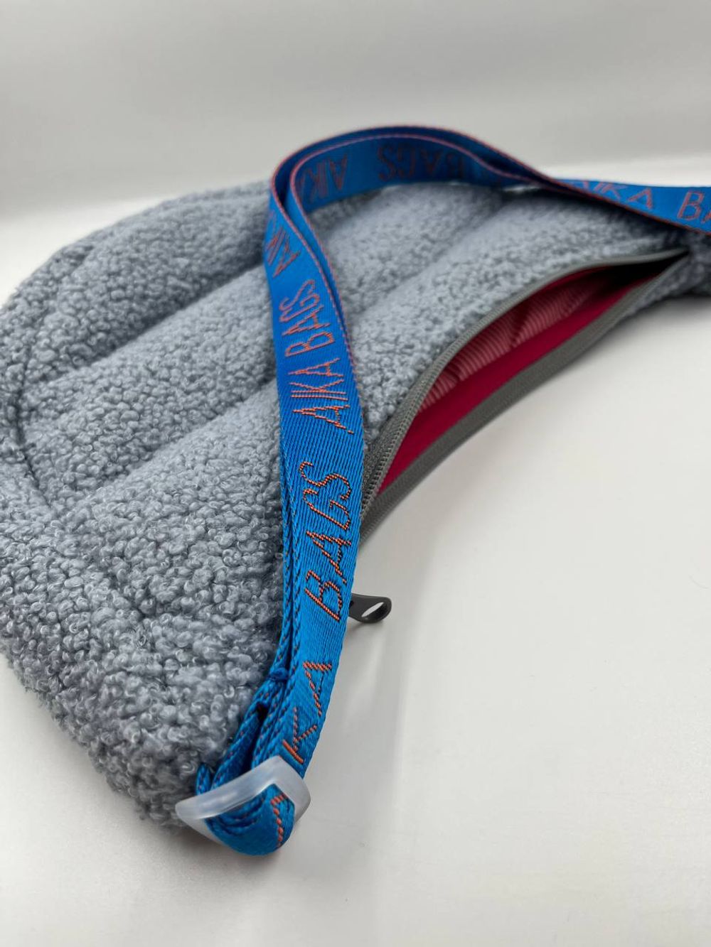 Сумка Aika Bags Долька Мини из барашков мышка с синим