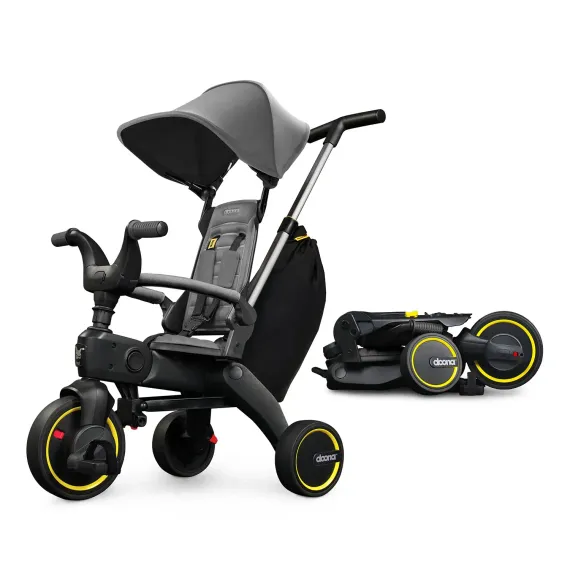Складной трехколесный велосипед Doona Liki Trike S3, Grey Hound