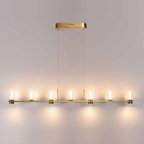 7144/45L HIGHTECH ODL26 Подвесной светильник  античная бронза/акрилл/металл IP20 LED 40W 2470Лм 3000K 180° 220V DEFANCE