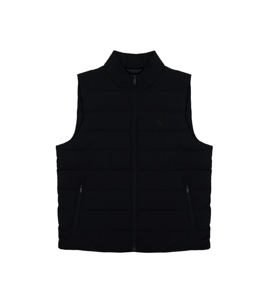 Утепленный жилет Calvin Klein Sleeveless Mock Neck Vest Black Beauty