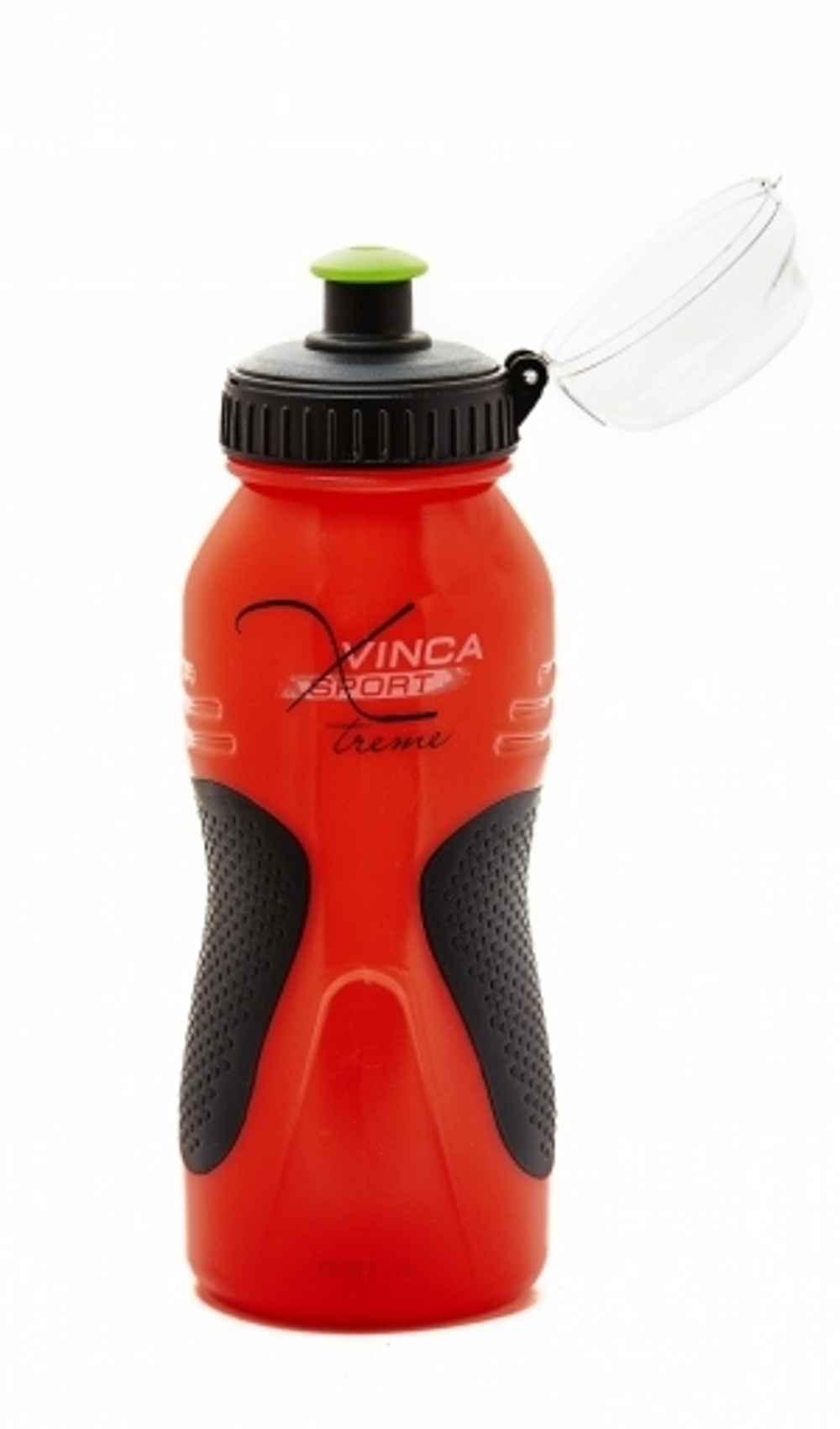 Фляга велосипедная с защитой от пыли 500мл, красная, инд.уп. Vinca Sport VSB 39 red