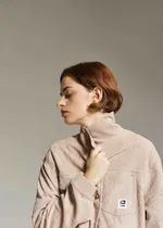 Куртка Called a Garment Corduroy work Светло-бежевая