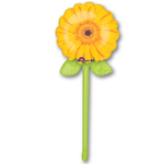 Шар Фольгированный Георгин желтый (Желтый)