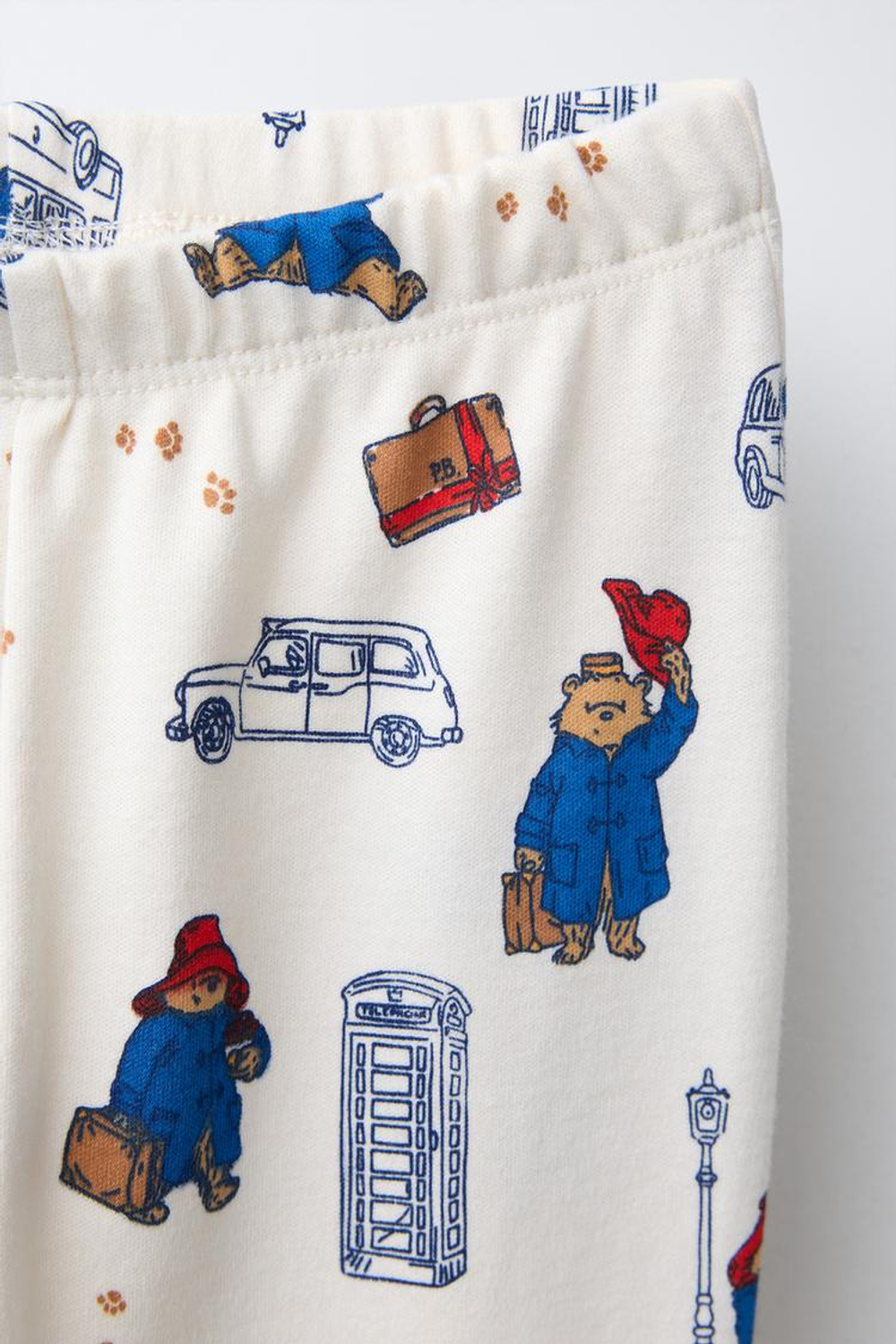 ZARA ПИЖАМА С ПРИНТОМ PADDINGTON ™, ЭКРЮ