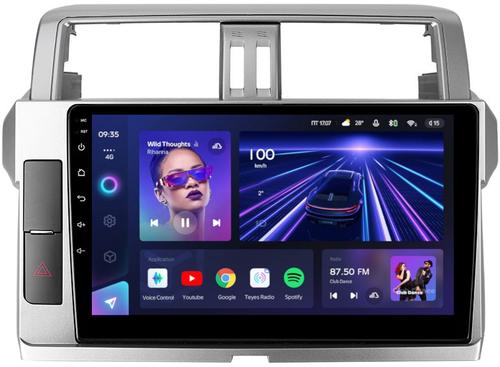 Магнитола для Toyota Land Cruiser Prado 150 2014-2017 - Teyes CC3 Android 10, Быстрая, CarPlay, SIM-слот