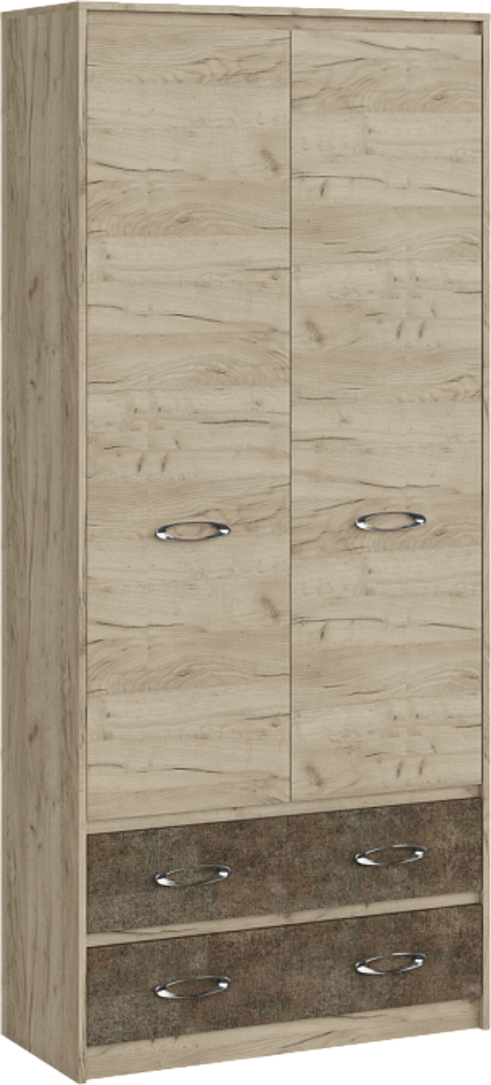 Дакота Шкаф 2-х ств с ящ (440)