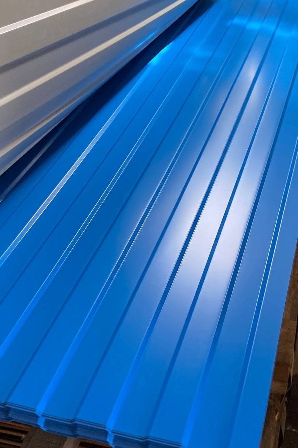 Небесно-синий профлист (Ral 5015)