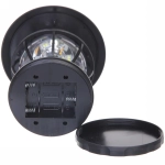 Фонарь кемпинговый подвесной 6 режимов 3LED+3TF, 19*13 см 3хAA