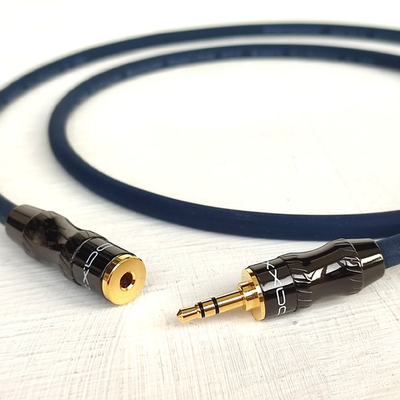 DAXX J107 Аудио кабель из монокристаллической меди Мини-Джек 3,5мм (папа-мама) удлинитель. D=6mm