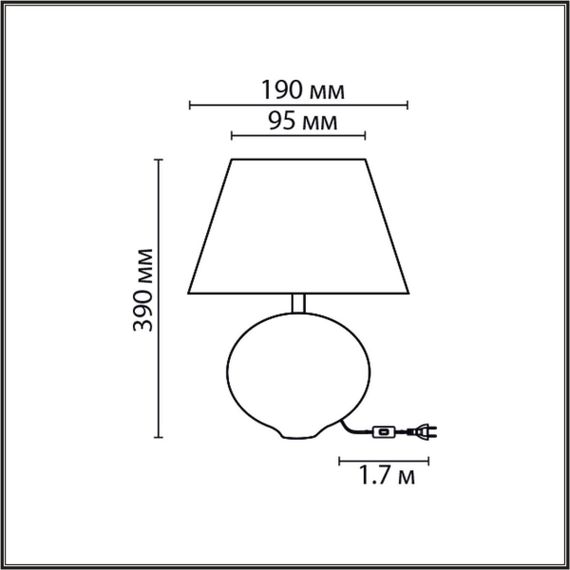Настольная лампа Lumion Moderni Tapala 8139/1T