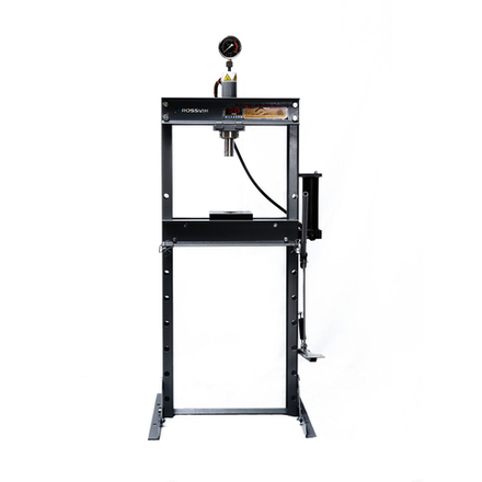 Пресс гидравлический 20 тонн, напольный, с педалью, цвет серый RAL 7016 ROSSVIK