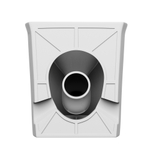 Унитаз ABBER Bequem AC1125P напольный белый с импульсным смывом