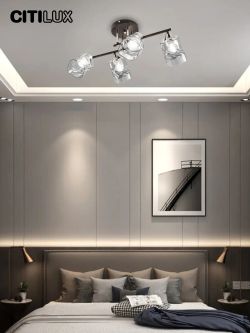 Citilux Клаус CL134145 Люстра потолочная Чёрная