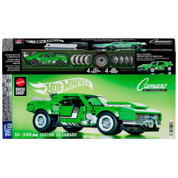 Mattel Brick Shop - HOT WHEELS Speed Series KIDS Custom '68 Camaro 289-element car. JFT16
