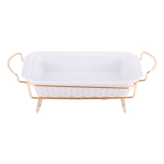 Мармит керамический 1,3 л. прямоугольный Kamille KM 6416