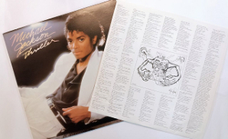 Винтажная виниловая пластинка Michael Jackson Thriller (USA 1982)