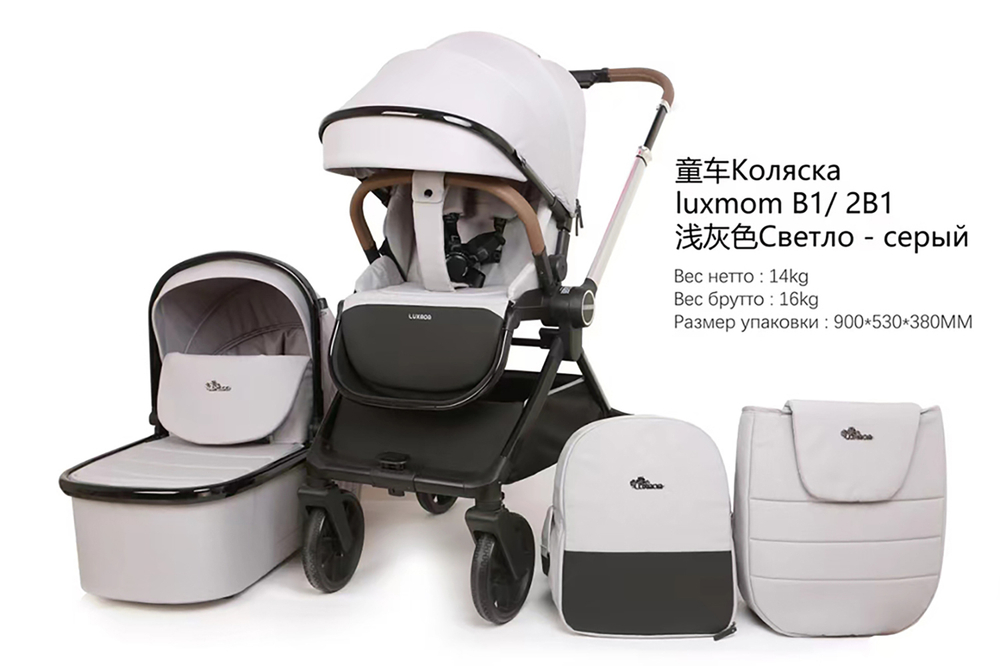 Коляска 2 в 1 Luxmom B1
