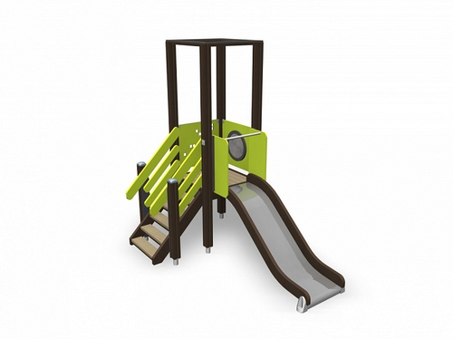 Горка с башенкой