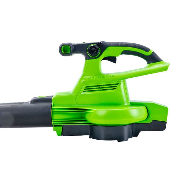 Аккумуляторная воздуходувка Greenworks GD40BVII 40V с функцией всасывания (без АКБ и ЗУ)