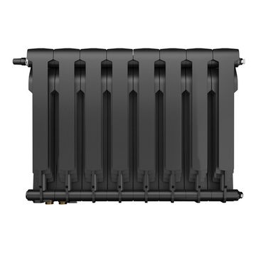 Радиатор Royal Thermo BiLiner 500 VDR Noir Sable - 8 секций нижнее подключение (правое)