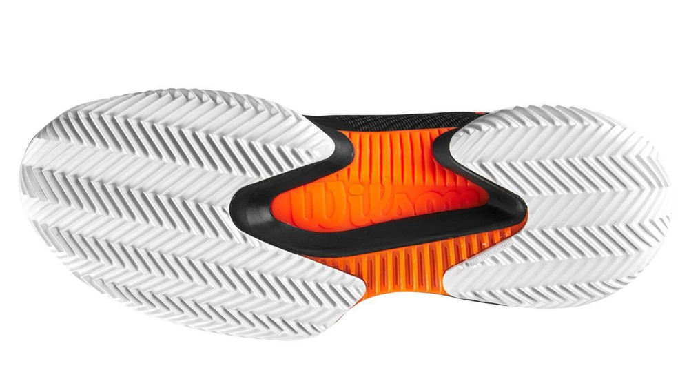 Теннисные кроссовки Wilson Kaos Swift 1.5 Clay - black/phanton/orange - Black Orange