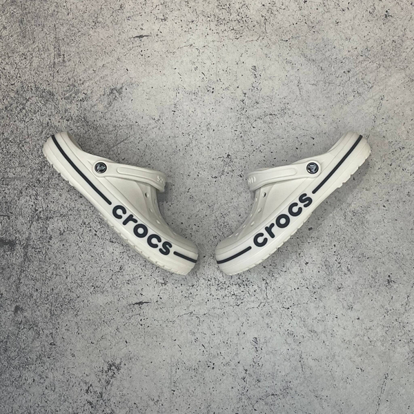 Шлепанцы Crocs white/blue