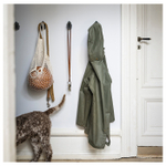 Крючок IKEA KNOPARE (КНОПАРЕ), Темно-зеленый, 7 см