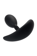 Анальная втулка A-toys черная 8,5 см
