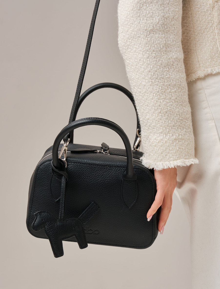 Кожаная сумка Polly summer DBR 31401 черный