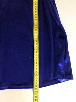 Платье бархатистое, визуально на 48 размер