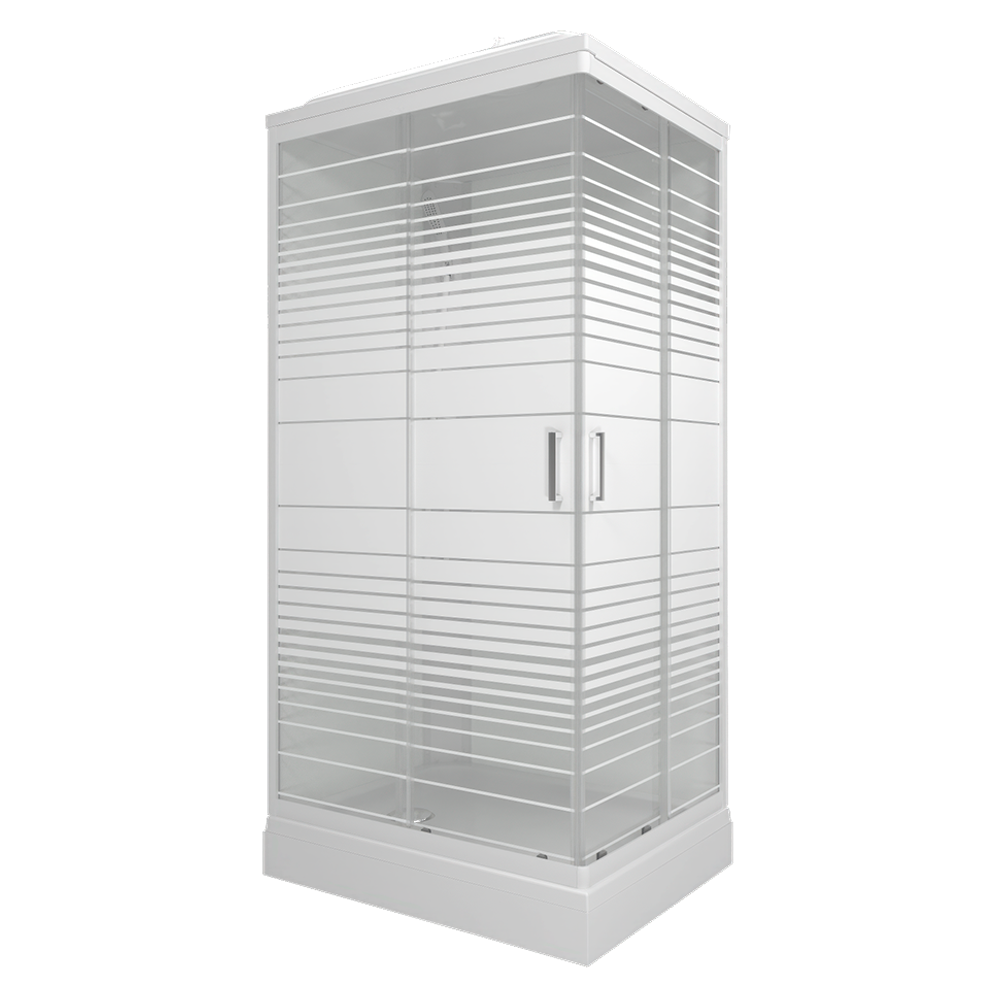 Душевая кабина Квадро Нью 100*80