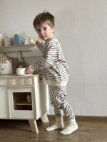 Свитшот оверсайз Mjölk Дымчатая зебра