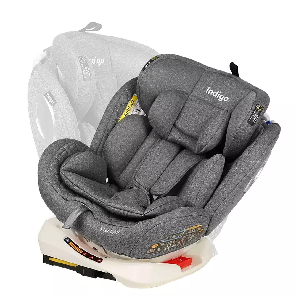 Автокресло Indigo Stellar гр 0-1-2-3 Isofix