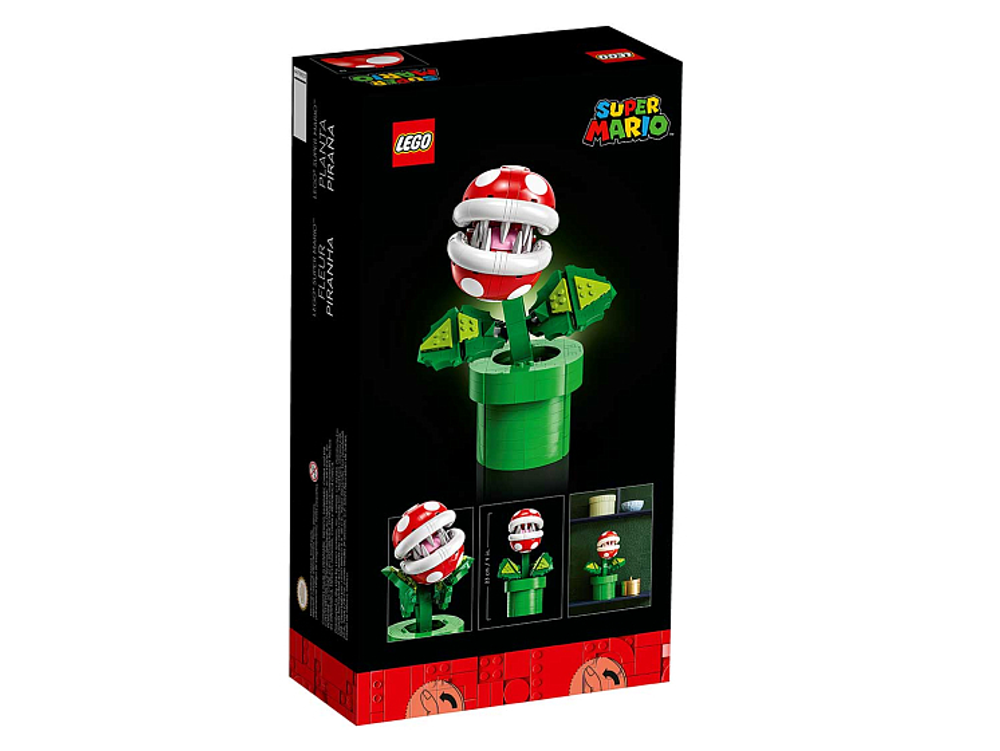 LEGO Super Mario 71426 «Растение Пиранья» — выставочная модель для фанатов