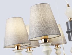 Ambrella Подвесная люстра с абажурами Ceramo Classic LH75403